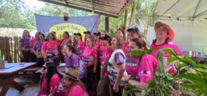 Participantes da Trilha do Batom