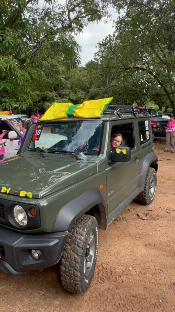 Participantes da Trilha do Batom